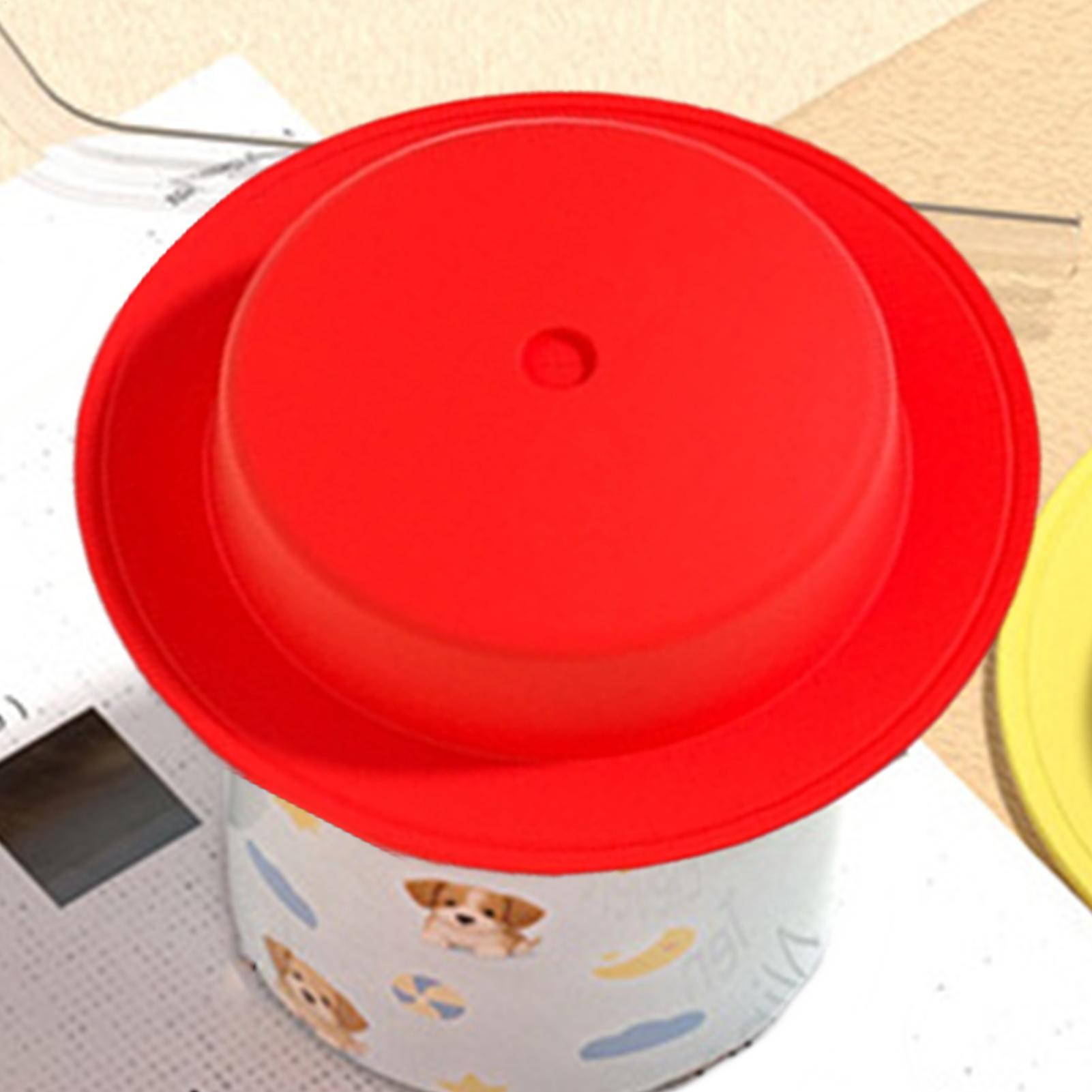 Kitchen Gadgets Design - シリコンカップカバー 帽子デザイン 気密 キッチン用品 再利用可能 マグカップカバー