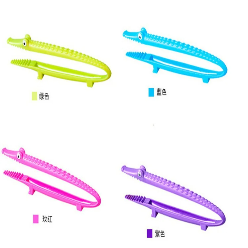 Kitchen Gadgets Oxo - ビュッフェパン、ケーキトング、キッチンベーカリーツール、クロコダイルクリップ、ベーキングアクセサリー用の多目的プラスチックフードフォルダー