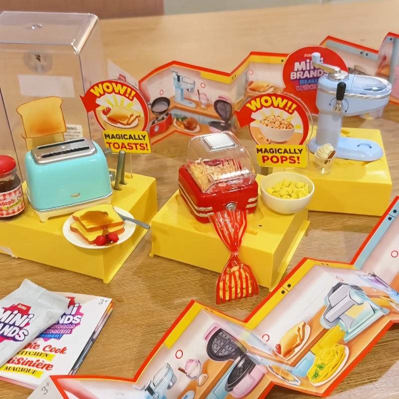 Kitchen Gadgets For Kids - ズール 新品 正規品 ミニキッチンおもちゃ マジッククックリアルなミニチュアフードプレイセット ごっこ遊びキット