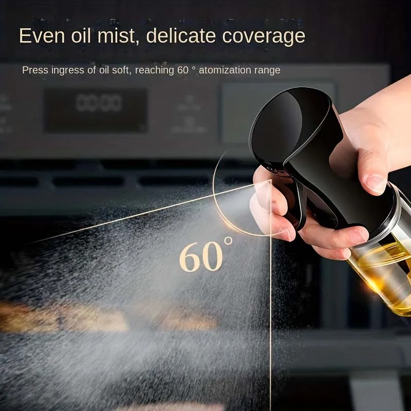 Kitchen Gadgets Everyone Needs - キッチンオイルスプレーボトル、バーベキュー用オリーブ酸スプレー、ベーキングオイルディスペンサー、ネブライザーアクセサリー、ガジェット、200、300、500ml