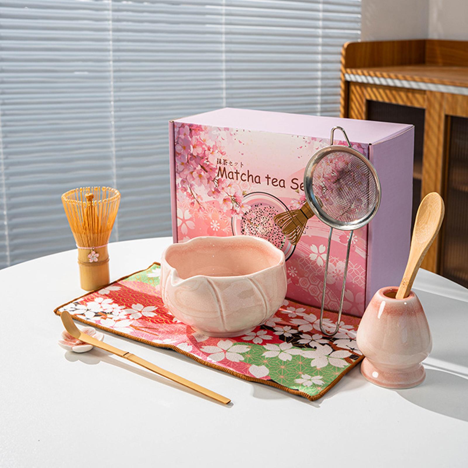 Kitchen Gadgets For Men - 茶筅と茶杓付き陶器製キッチン用品、初心者や愛好家、女性、男性、家庭、オフィス、旅行用の茶碗付きセレモニアルティーセット