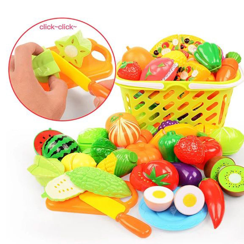 Kitchen Gadgets For Kids - 子供のおもちゃ 果物や野菜を切るセット 子供用ごっこ遊び シミュレーションキッチンおもちゃ モンテッソーリ 赤ちゃんのおもちゃ