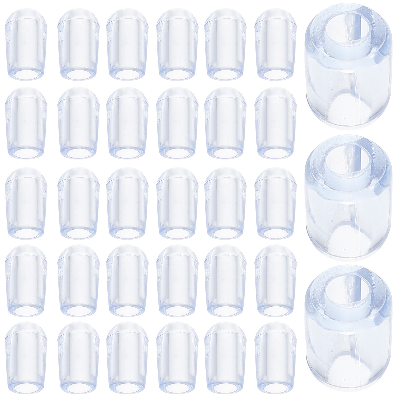 Kitchen Gadgets Wholesale - 80 個キッチンシンクグリッドフィートプラスチック透明交換用ラックフィートシンクラックプロテクター保護アクセサリー