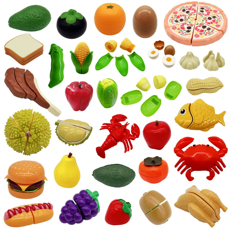Kitchen Gadgets For Kids - 子供のためのモンテッソーリハウスゲーム,果物,ピタヤ,野菜,シミュレーション,キッチン,古典的なゲーム,教育玩具,ギフトを切る