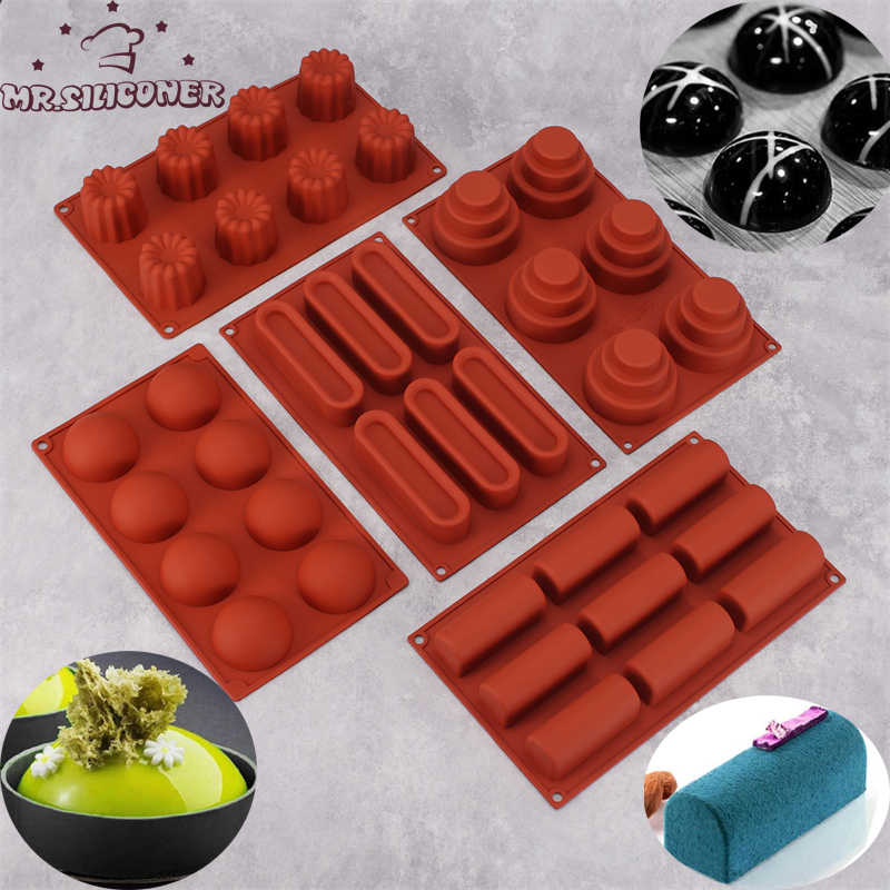 Kitchen Gadgets Oxo - 3D ボールラウンド半球シリコーン金型 DIY ベーキングプディングムースチョコレートケーキ型キッチンアクセサリーツール