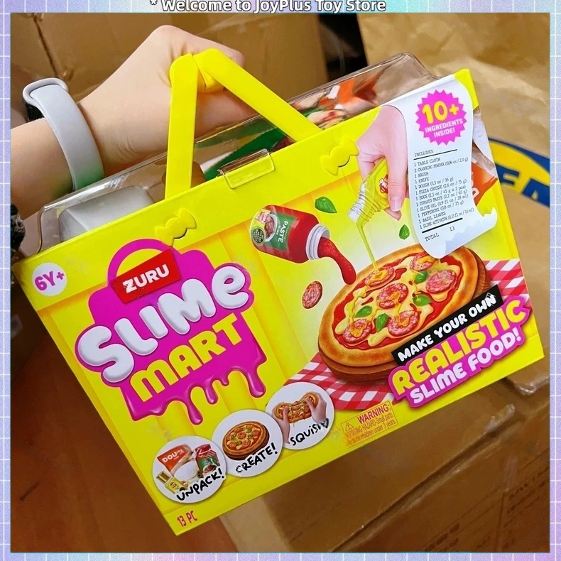 Kitchen Gadgets For Kids - ZURU スライムマート ハンバーガーピザシリーズ ブラインドボックス スライム作り フードキッチン