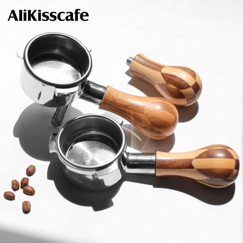 Breville Espresso Bes870 - 54 ミリメートルコーヒー底なしポルタフィルターネイキッドブレビルセージ 870 878 879 フィルターバスケットエスプレッソマシンアクセサリーバリスタツール