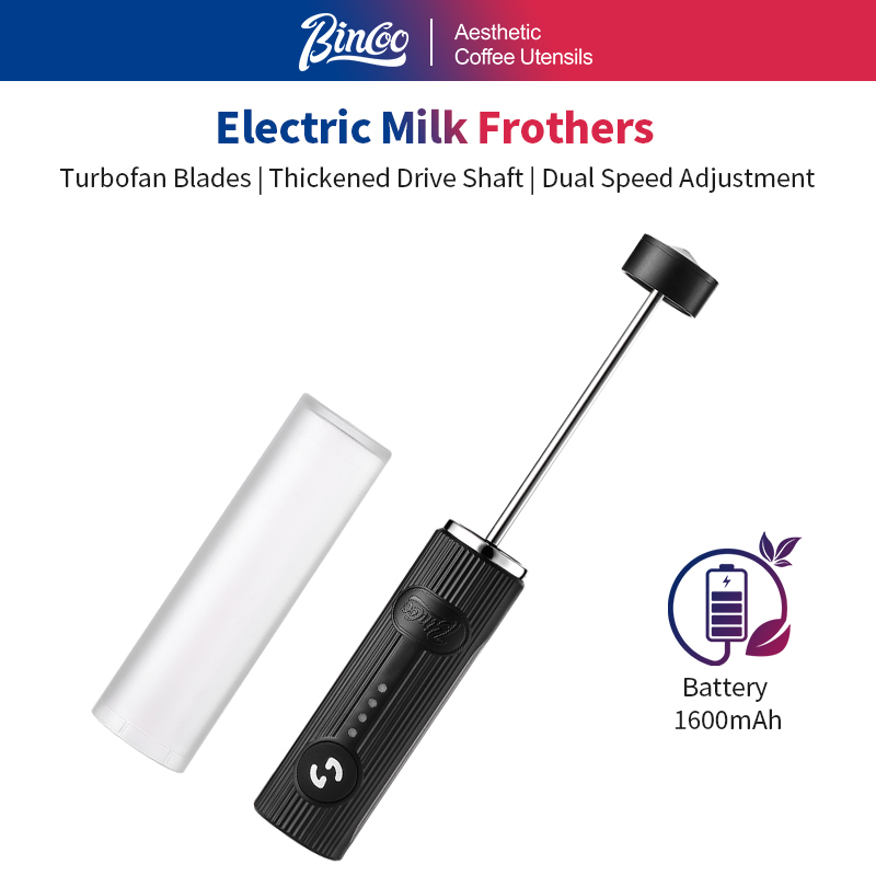 Kitchen Gadgets Design - BINCOO 電気コーヒー泡立て器 USB 充電式 2 スピード泡メーカーワイヤレスハンドヘルド卵ビーター牛乳泡立て器ミキサー調理ツール