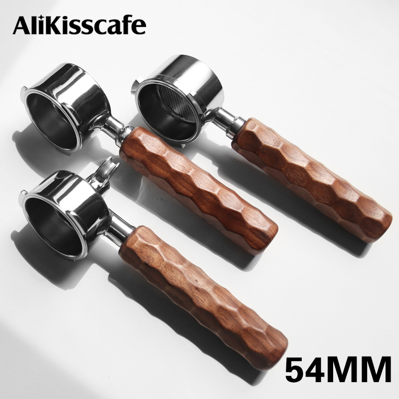 Breville Espresso Bes870 - 54 ミリメートルコーヒー底なしポルタフィルター二重注ぎ口 Breville セージ 870 875