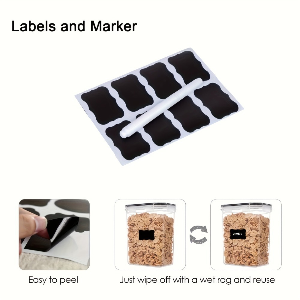 24個入り食品保存容器 12箱 12蓋 気密パントリーオーガ - Kitchen Gadgets Design のレビューと価格