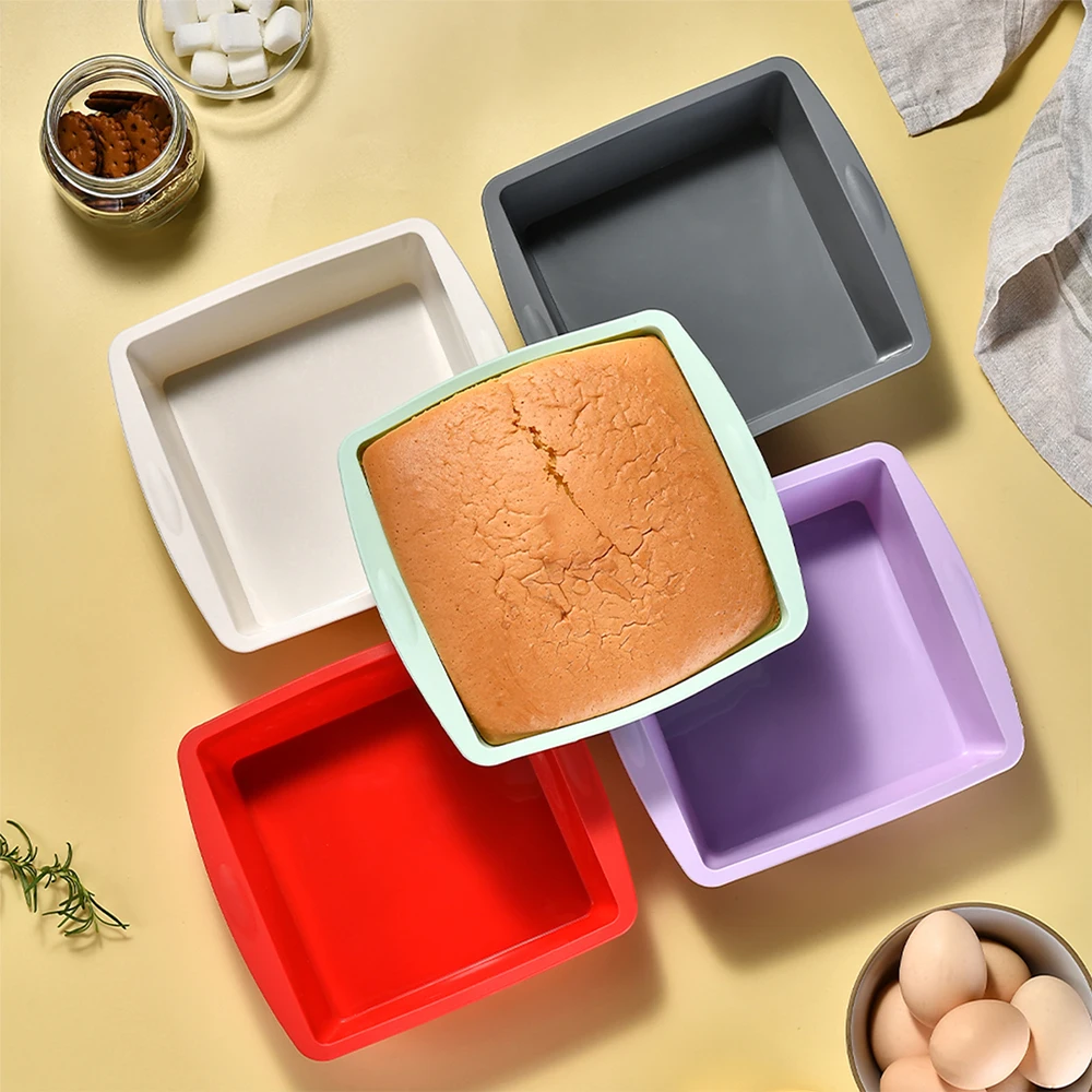 正方形のシリコンケーキモールド,簡単なリリース,ケーキパン, - Kitchen Gadgets Oxo のレビューと価格