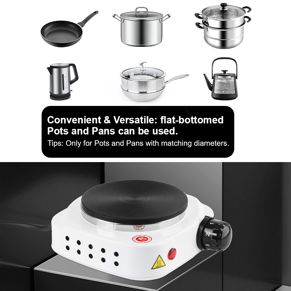 多機能ミニ電気ストーブ,220V, 500W, 220V,キ - Kitchen Gadgets Electric のレビューと価格