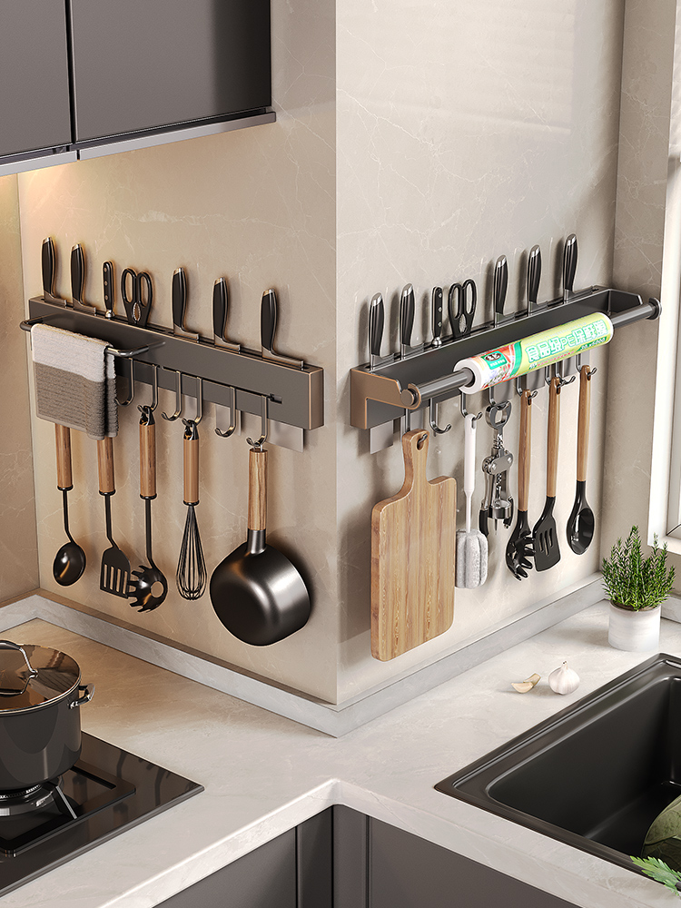 ステンレス製キッチンペーパータオルラック壁掛け棚フック付きキ - Kitchen Gadgets Wallpaper のレビューと価格