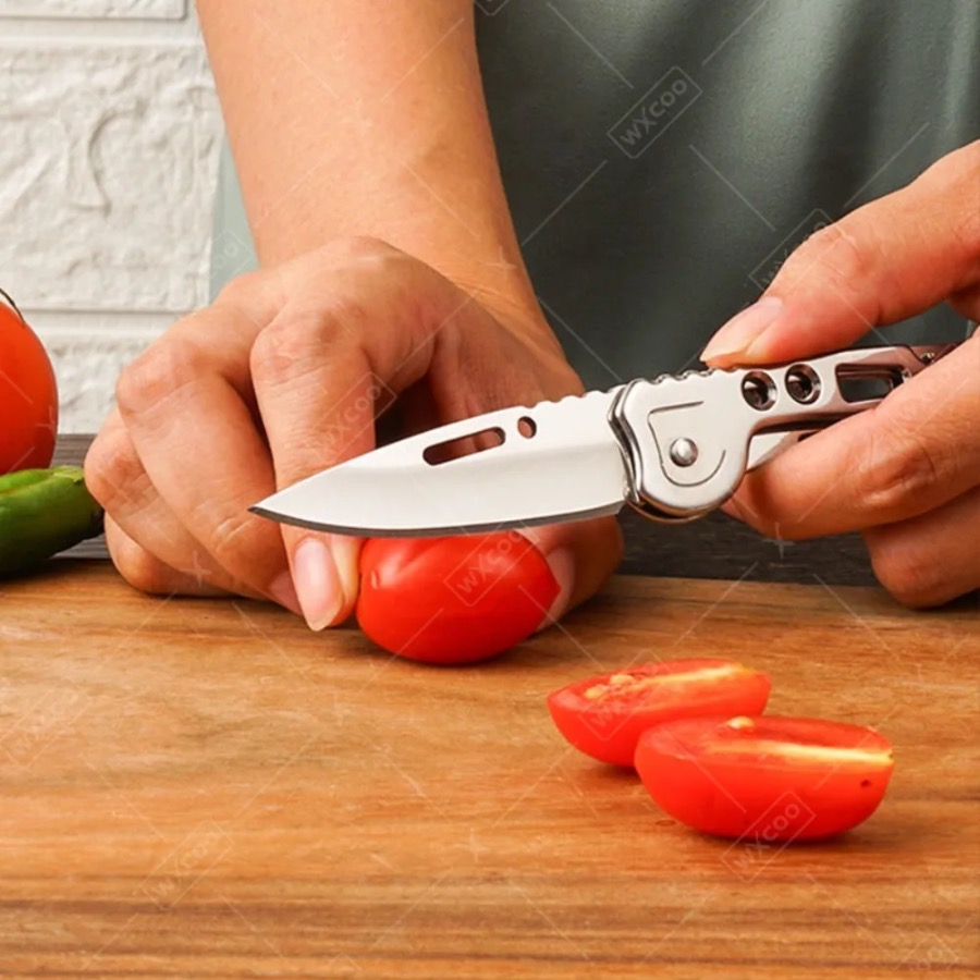 WXCOO 折りたたみナイフポケットナイフキッチン野菜ナイフ - Kitchen Gadgets Design のレビューと価格