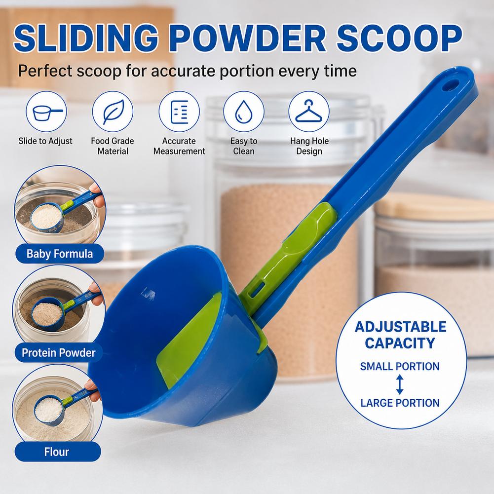 クリエイティブな汚れ防止プロテインパウダースクープ、ミルクや - Kitchen Gadgets Everyone Needs のレビューと価格