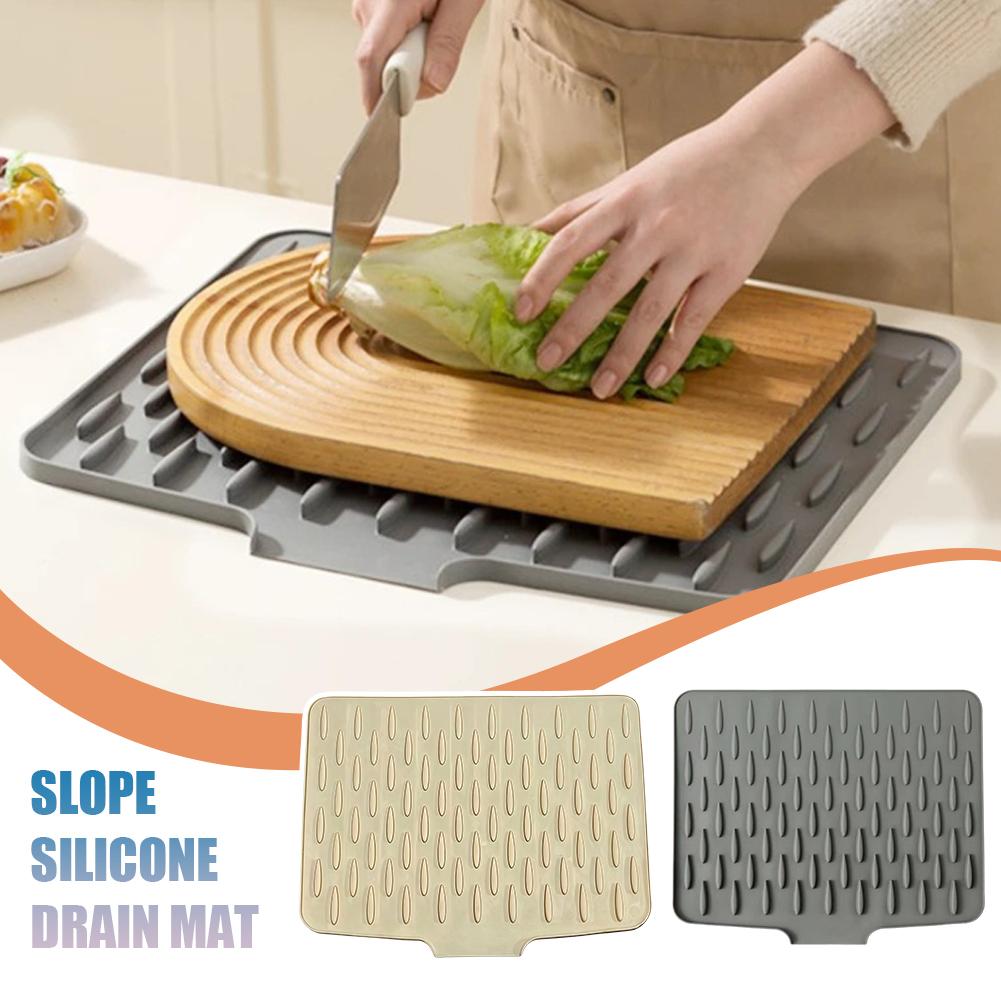 2025年製 食器乾燥マット 水こぼれ防止 シリコン製乾燥ス - Kitchen Gadgets Of 2025 のレビューと価格