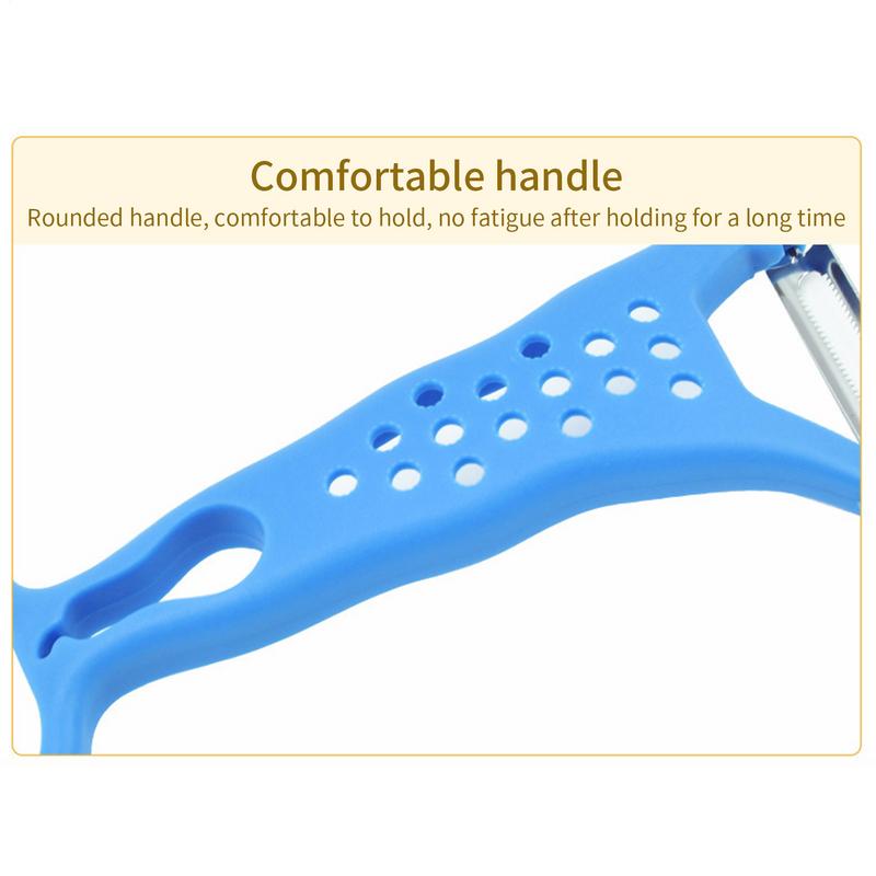 ジャガイモの皮むき器ダブルヘッドハンドステンレス鋼の皮むき器 - Kitchen Gadgets For Kids のレビューと価格