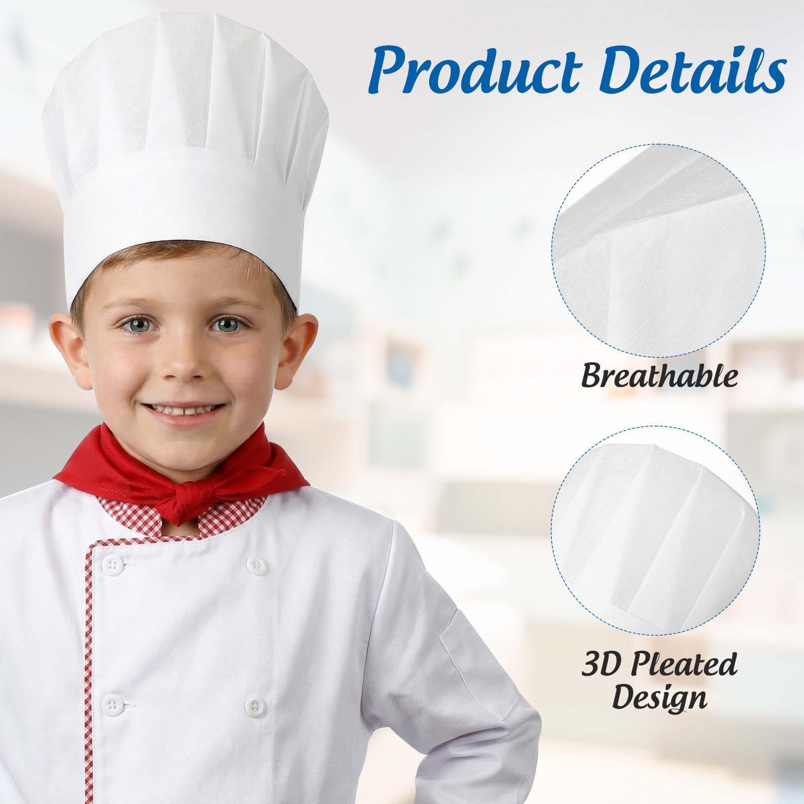 20 個子供使い捨てシェフ紙帽子食品ケータリングツール軽量キ - Kitchen Gadgets List のレビューと価格
