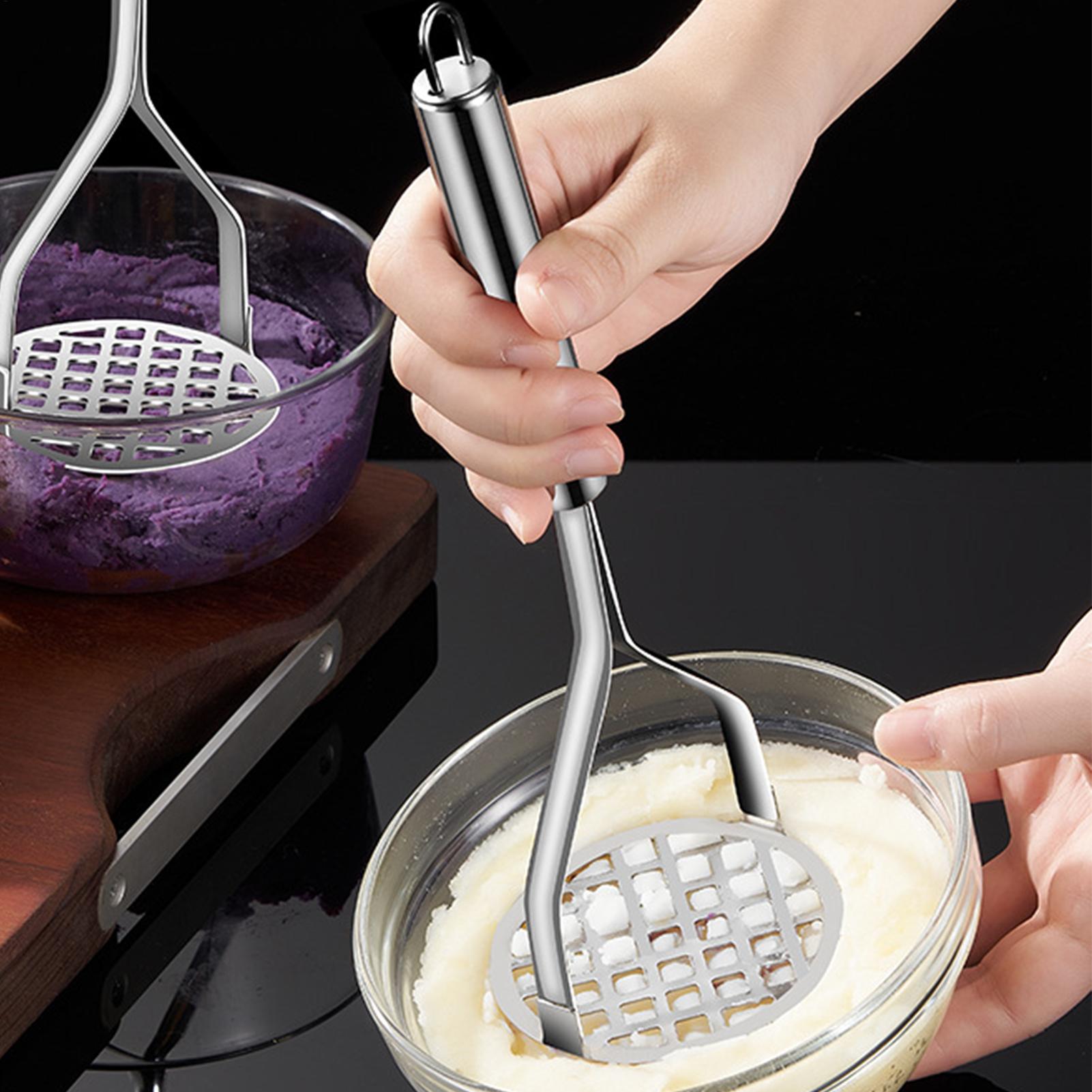 手動ステンレス鋼ポテトマッシャー果物野菜圧力泥機キッチン子供 - Kitchen Gadgets For Kids のレビューと価格