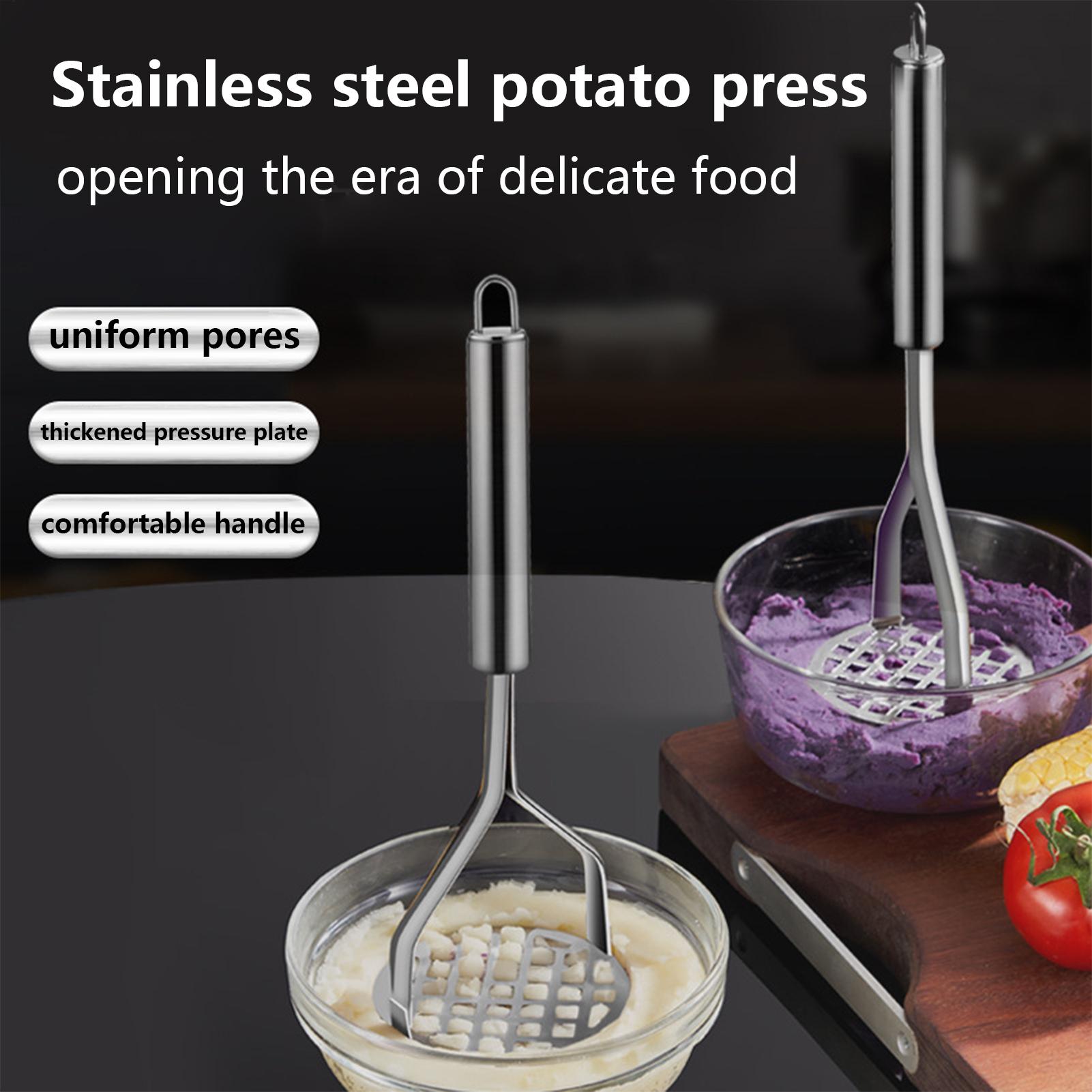 手動ステンレス鋼ポテトマッシャー果物野菜圧力泥機キッチン子供 - Kitchen Gadgets For Kids のレビューと価格