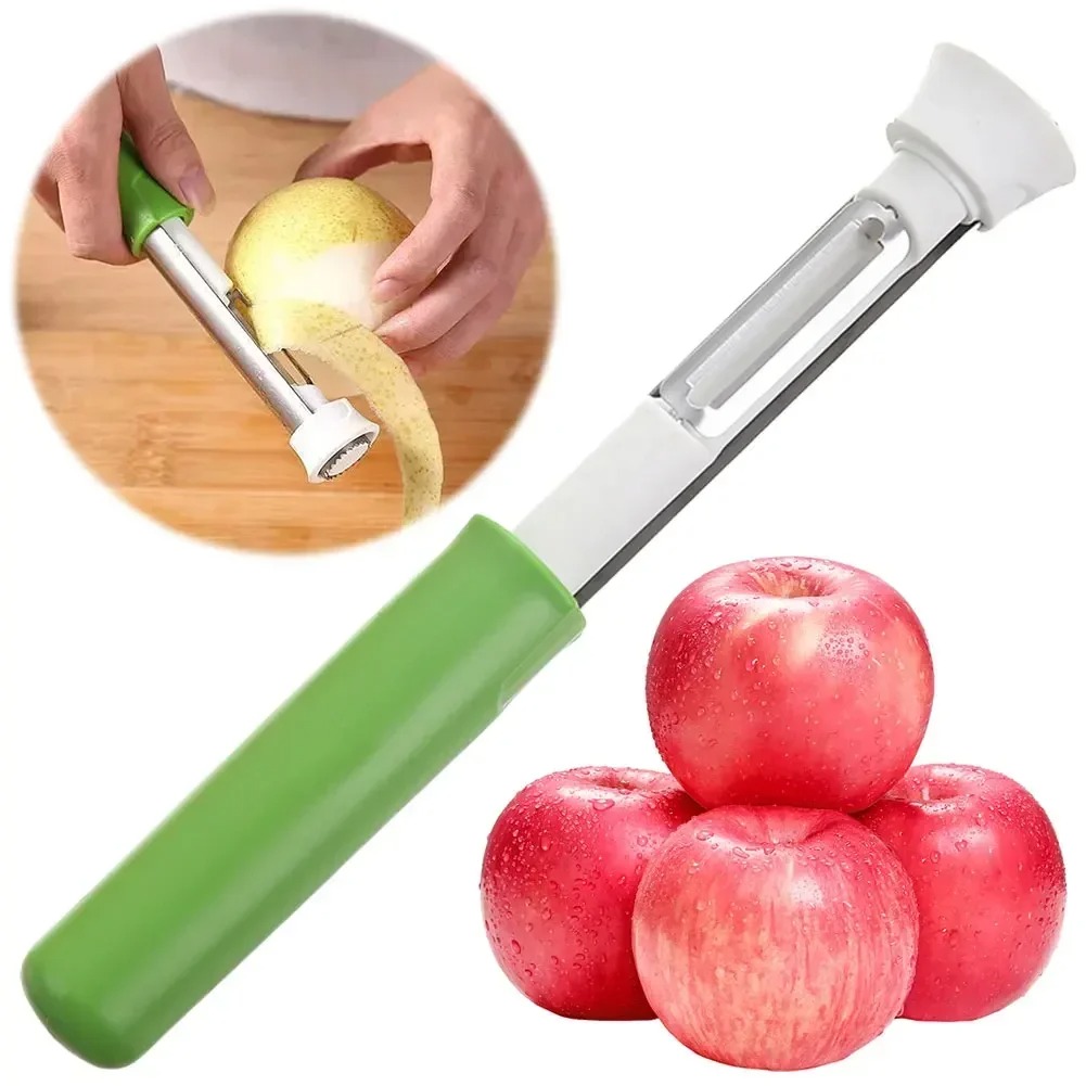 2025年新型 2in1 アップルピーラー 伸縮式ステンレス - Kitchen Gadgets Of 2025 のレビューと価格