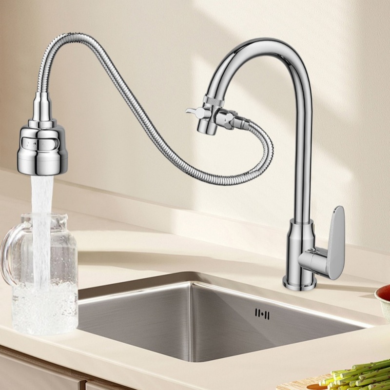 3段階速度調整可能な外部シャワーヘッド、洗面台の蛇口用、髪洗 - Kitchen Gadgets Everyone Needs のレビューと価格