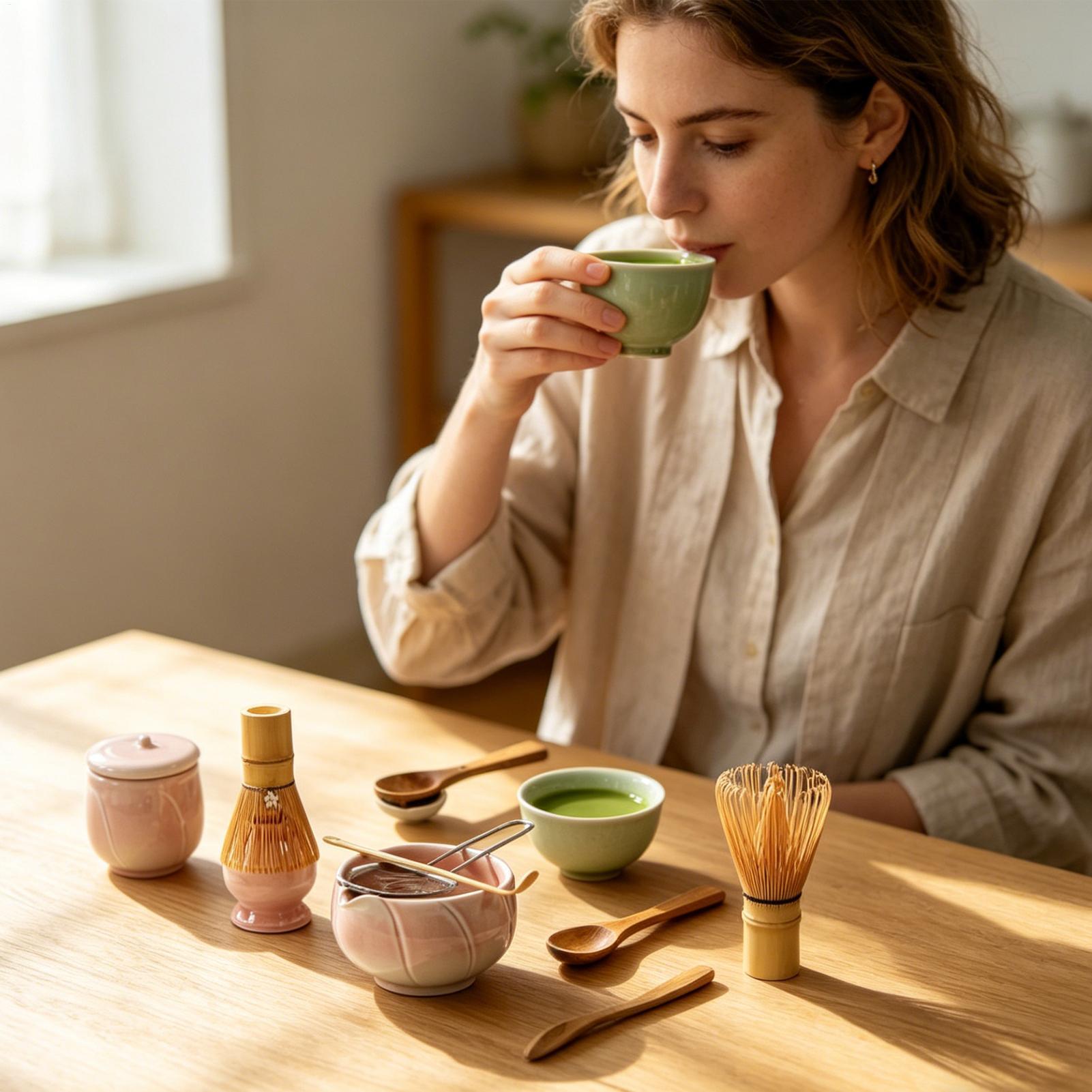 茶筅と茶杓付き陶器製キッチン用品、初心者や愛好家、女性、男性 - Kitchen Gadgets For Men のレビューと価格