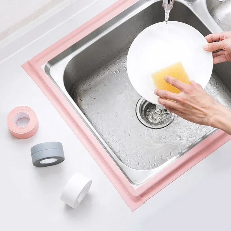 テープ PVC クラックテープ浴室とキッチン用防カビ防水シー - Kitchen Gadgets Wallpaper のレビューと価格