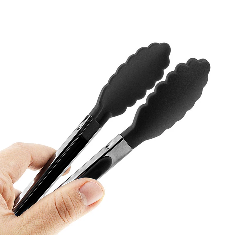 食品トングステンレス鋼キッチントングシリコーンナイロンノンス - Kitchen Gadgets List のレビューと価格