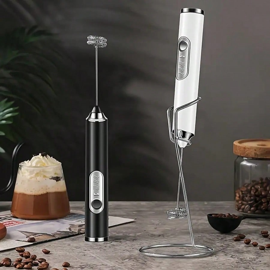 1パック入りハンドヘルド電動ミキサー、卵ビーター、ミルク泡立 - Kitchen Gadgets Electric のレビューと価格