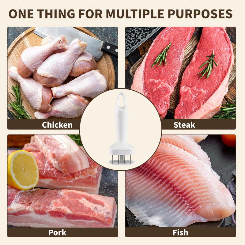 2025年製 肉たたき ステンレス製 肉の柔らかくするツール - Kitchen Gadgets Of 2025 のレビューと価格