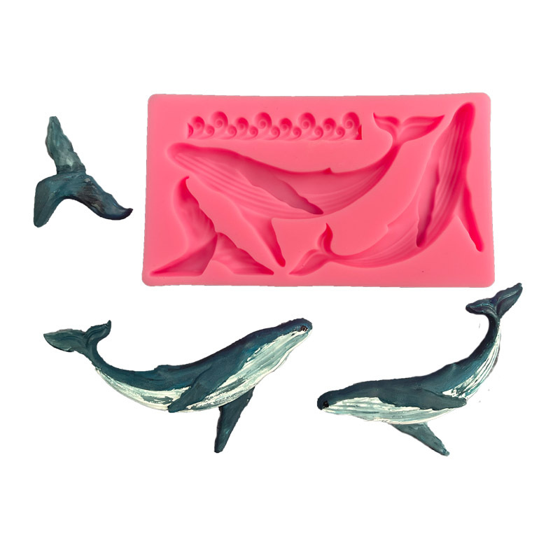 シリコンクジラ型,日曜大工,オーシャンシリーズ,フォンダン, - Kitchen Gadgets Wholesale のレビューと価格