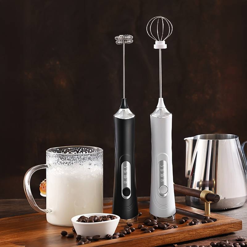 ワイヤレス電動ミルク泡立て器と卵ビーター、タイプC 3段階速 - Kitchen Gadgets Design のレビューと価格