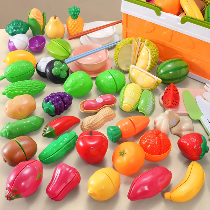 子供のためのモンテッソーリハウスゲーム,果物,ピタヤ,野菜, - Kitchen Gadgets For Kids のレビューと価格