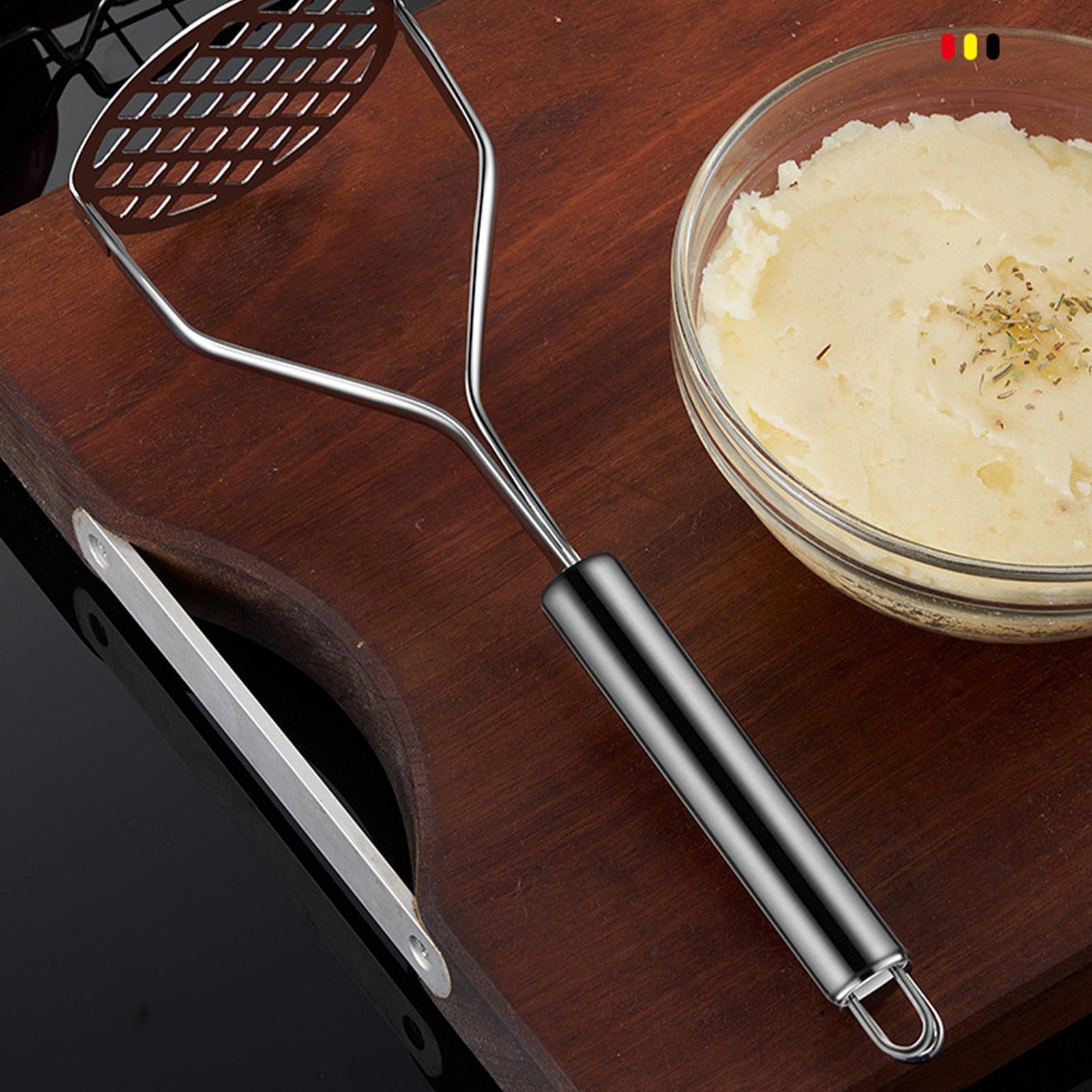 手動ポテトマッシャー ステンレス製フードマッシャー アボカド - Kitchen Gadgets For Men のレビューと価格