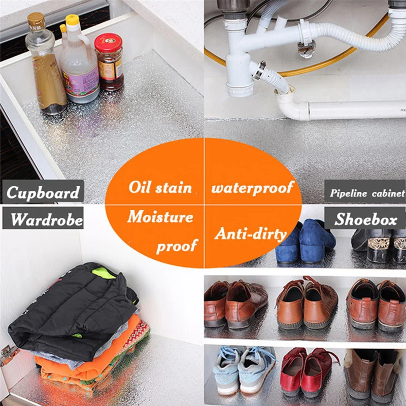 耐油防水キッチンステッカー自己粘着耐火除湿防カビステッカー家 - Kitchen Gadgets Wallpaper のレビューと価格