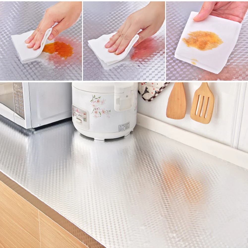 耐油防水キッチンステッカー自己粘着耐火除湿防カビステッカー家 - Kitchen Gadgets Wallpaper のレビューと価格