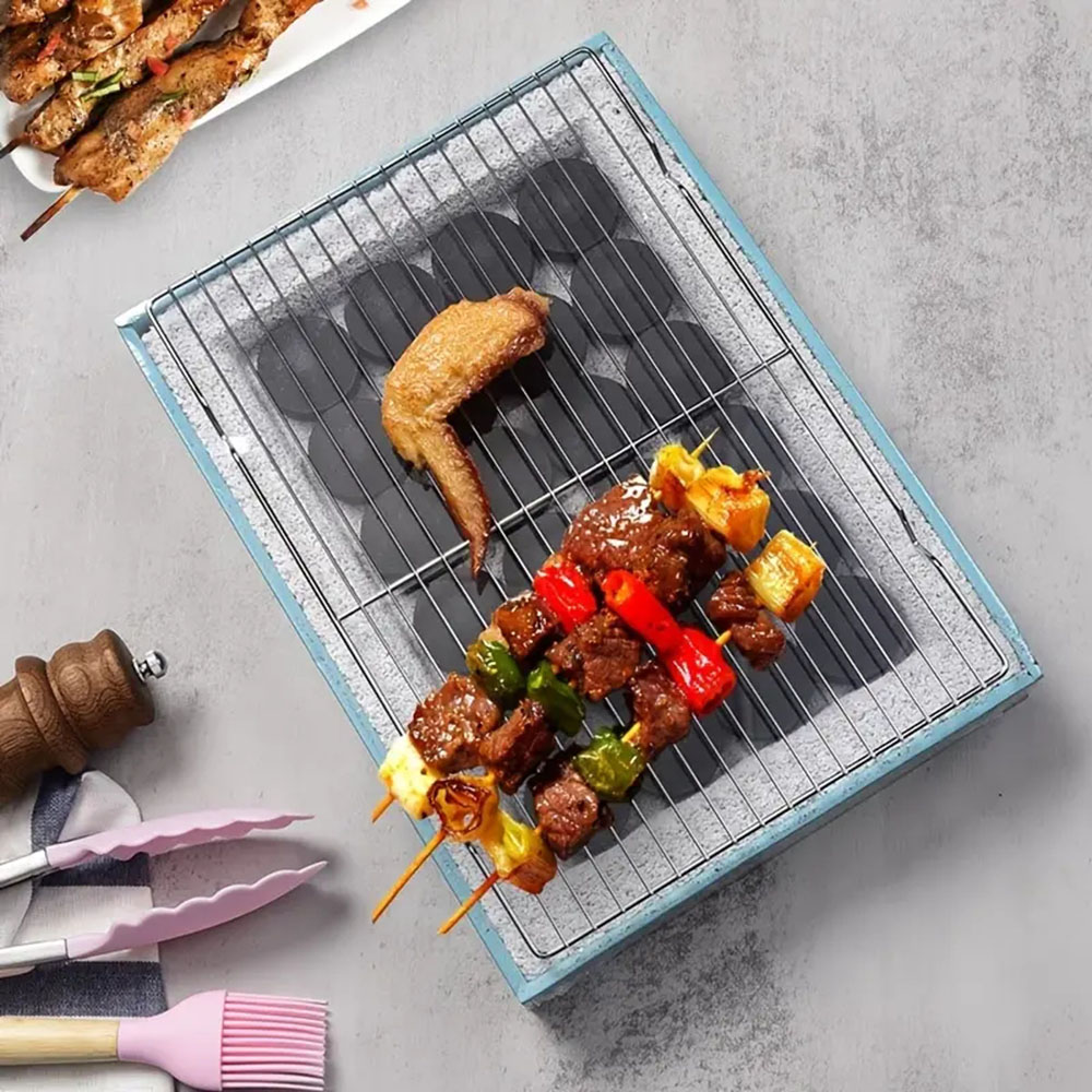 ステンレススチール バーベキューメッシュマット 再利用可能  - Kitchen Gadgets Design のレビューと価格