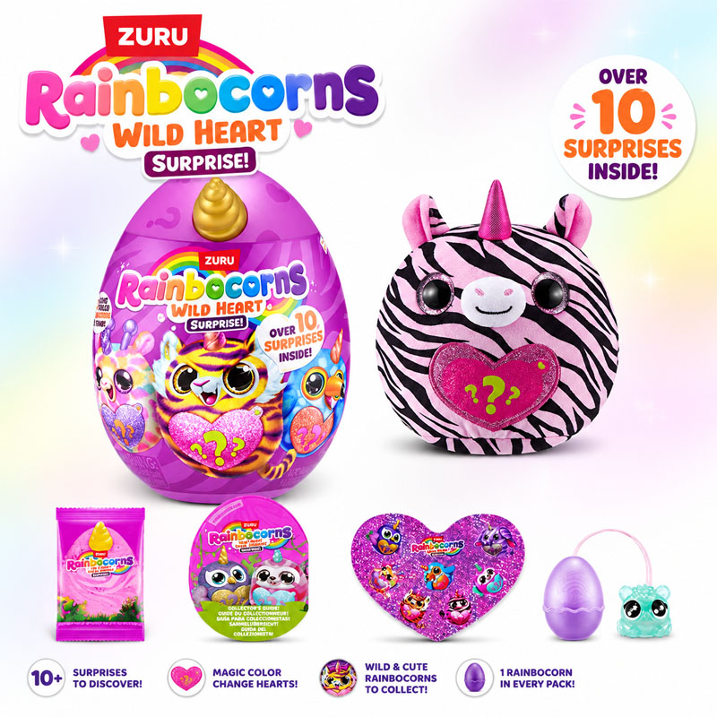 ZURU Rainocorns ワイルドハートサプライズ レ - Kitchen Gadgets For Kids のレビューと価格
