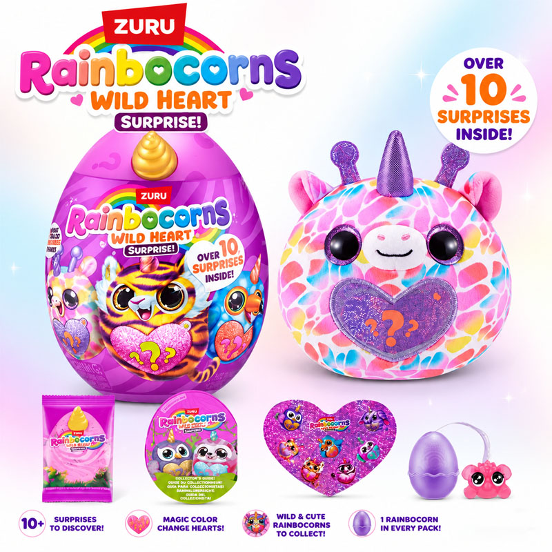 ZURU Rainocorns ワイルドハートサプライズ レ - Kitchen Gadgets For Kids のレビューと価格