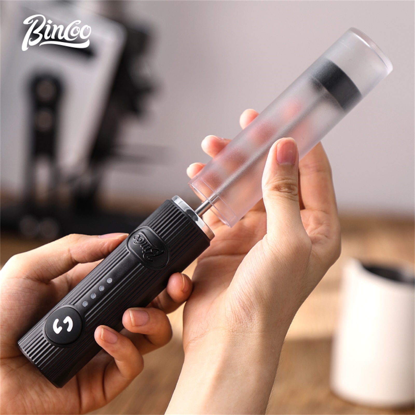 BINCOO 電気コーヒー泡立て器 USB 充電式 2 スピ - Kitchen Gadgets Design のレビューと価格