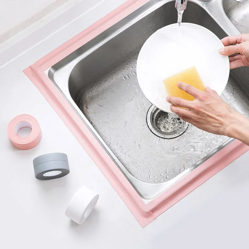 浴室とキッチン用のPVCテープ,防カビ,防水,シーリングシン - Kitchen Gadgets Wallpaper のレビューと価格