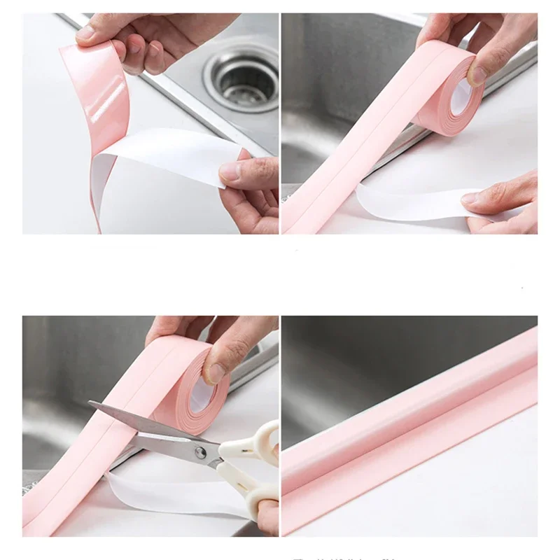 浴室とキッチン用のPVCテープ,防カビ,防水,シーリングシン - Kitchen Gadgets Wallpaper のレビューと価格